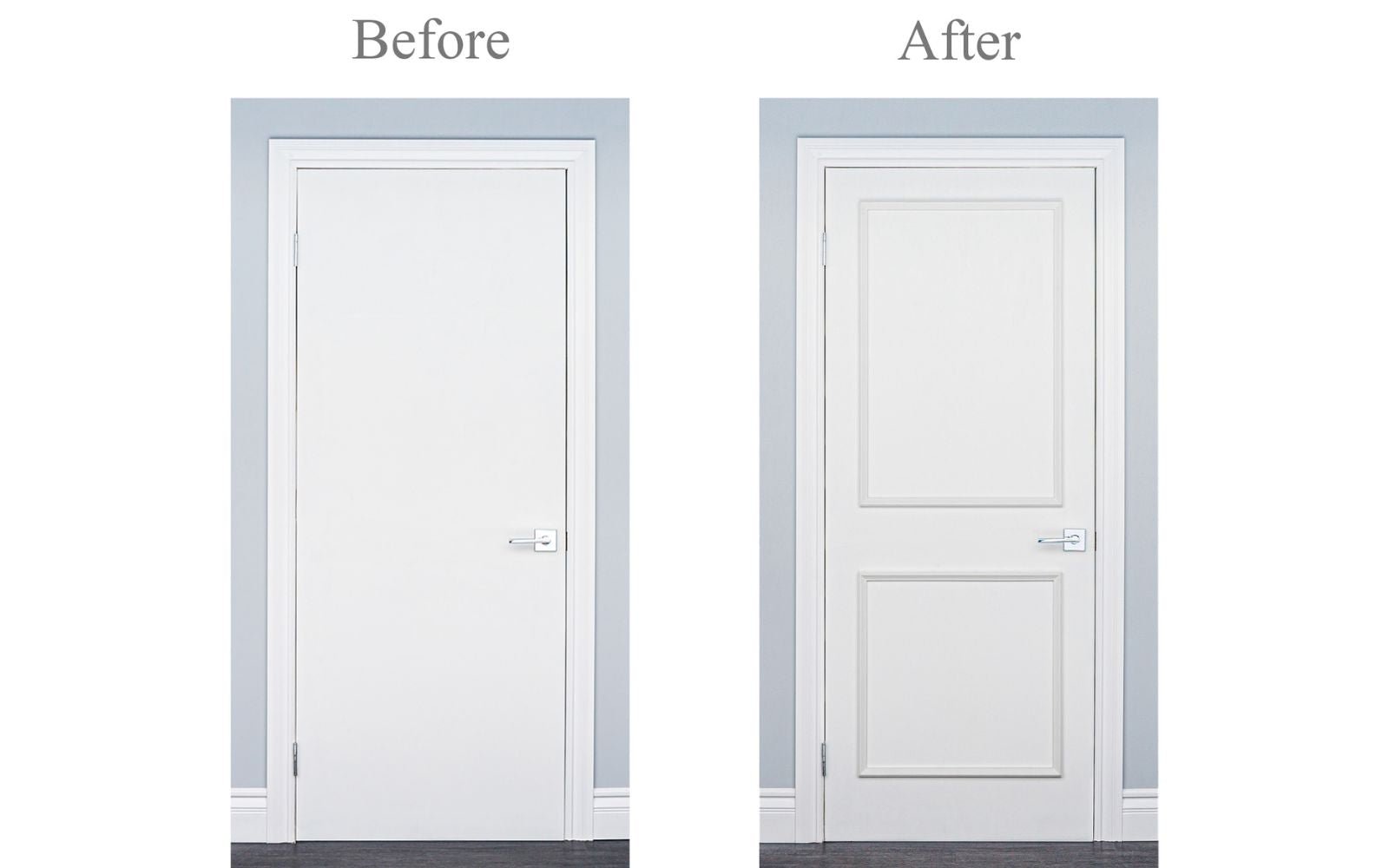 Removable & Reusable Door Moulding Kits - Luxe Architectural
