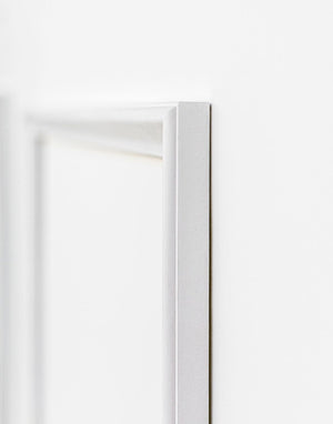 Side view of Primed Peel and Stick Moulding Two Piece Self-Adhering Door Moulding Kit - Luxe Architectural
