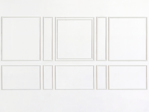 New! Brooklyn Estate Ten Piece Self-Adhering Wall Moulding Kit for Walls 14’ – 21’ wide