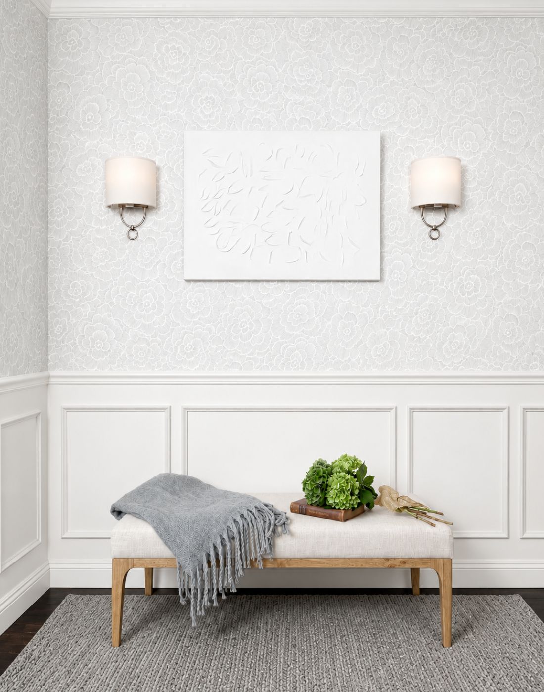 Classic Chair Rail Moulding – Primed Pine - Luxe Architectural