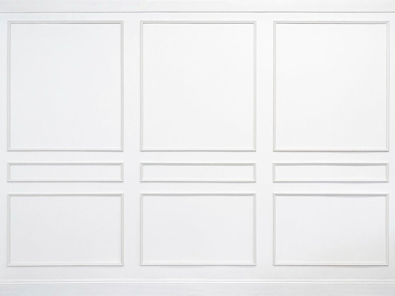 Classic Tall Nine Piece Self-Adhering Wall Moulding Kit - Luxe Architectural
