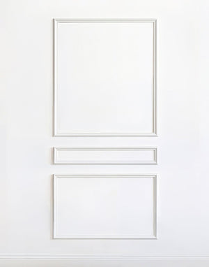 Classic Tall Three Piece Self-Adhering Wall Moulding Kit - Luxe Architectural