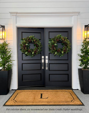 Five Piece Self-Adhering Retro Door Moulding Kit - Luxe Architectural