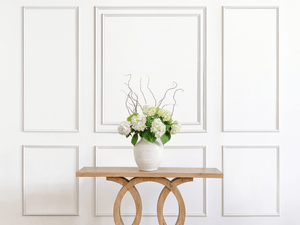New! Brooklyn Signature Six Piece Self-Adhering Wall Moulding Kit for Walls 5' - 12' Wide - Luxe Architectural
