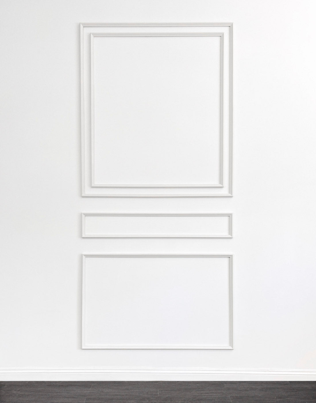 NEW! Classic Tall Double Four Piece Self Adhering Wall Moulding Kit - Luxe Architectural