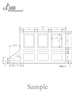 Luxe Wall Moulding Design Service