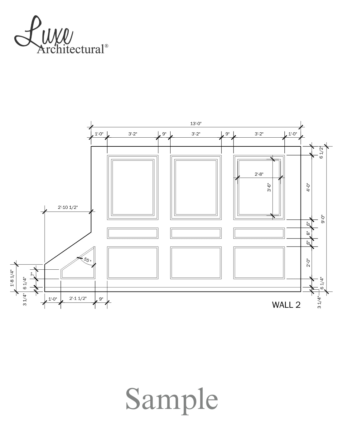 Luxe Wall Moulding Design Service