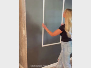 Six Piece Self-Adhering Wall Moulding Kit