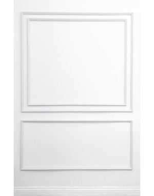 Removable & Reusable ~ Double Three Piece Self-Adhering Wall Moulding Kit - Luxe Architectural