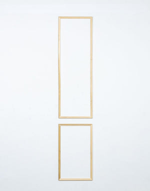 SALE — Brooklyn Two Piece Wall Moulding Kit — Stain Grade Premium Poplar - Luxe Architectural