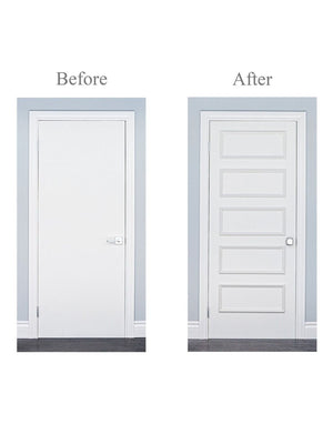 SALE — Retro Five Piece Door Moulding Kit - Luxe Architectural