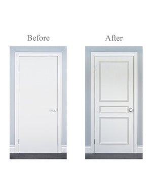 *SALE* Three Piece Self-Adhering Door Moulding Kit - Luxe Architectural