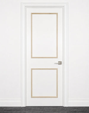 SALE — Two Piece Self-Adhering Door Moulding Kit — Stain Grade Poplar - Luxe Architectural