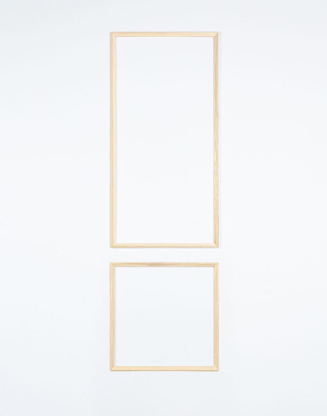 SALE — Two Piece Self-Adhering Wall Moulding Kit — Stain Grade Poplar - Luxe Architectural