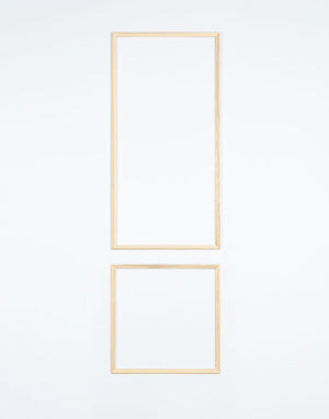 SALE — Two Piece Self-Adhering Wall Moulding Kit — Stain Grade Poplar - Luxe Architectural