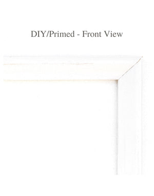 DIY Primed Brooklyn Door Moulding Front View of miter-paint grade