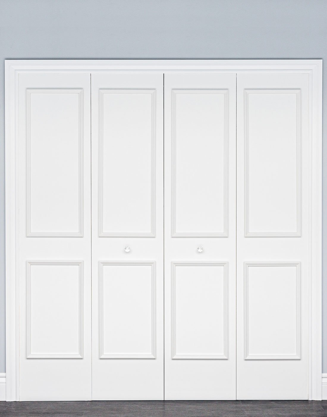 Four Piece Self-Adhering Door Moulding Kit / Bi-Fold Door Moulding Kit - Luxe Architectural