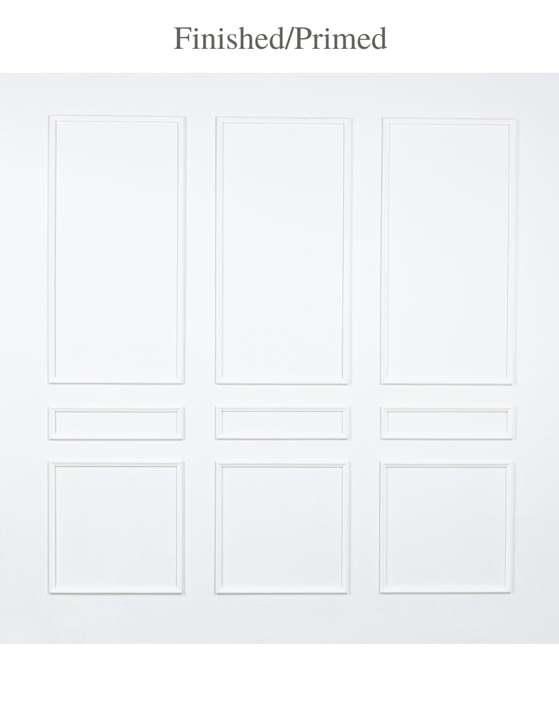 Peel and Stick Moulding Nine Piece Self-Adhering Applied Wall Moulding Kit - Luxe Architectural