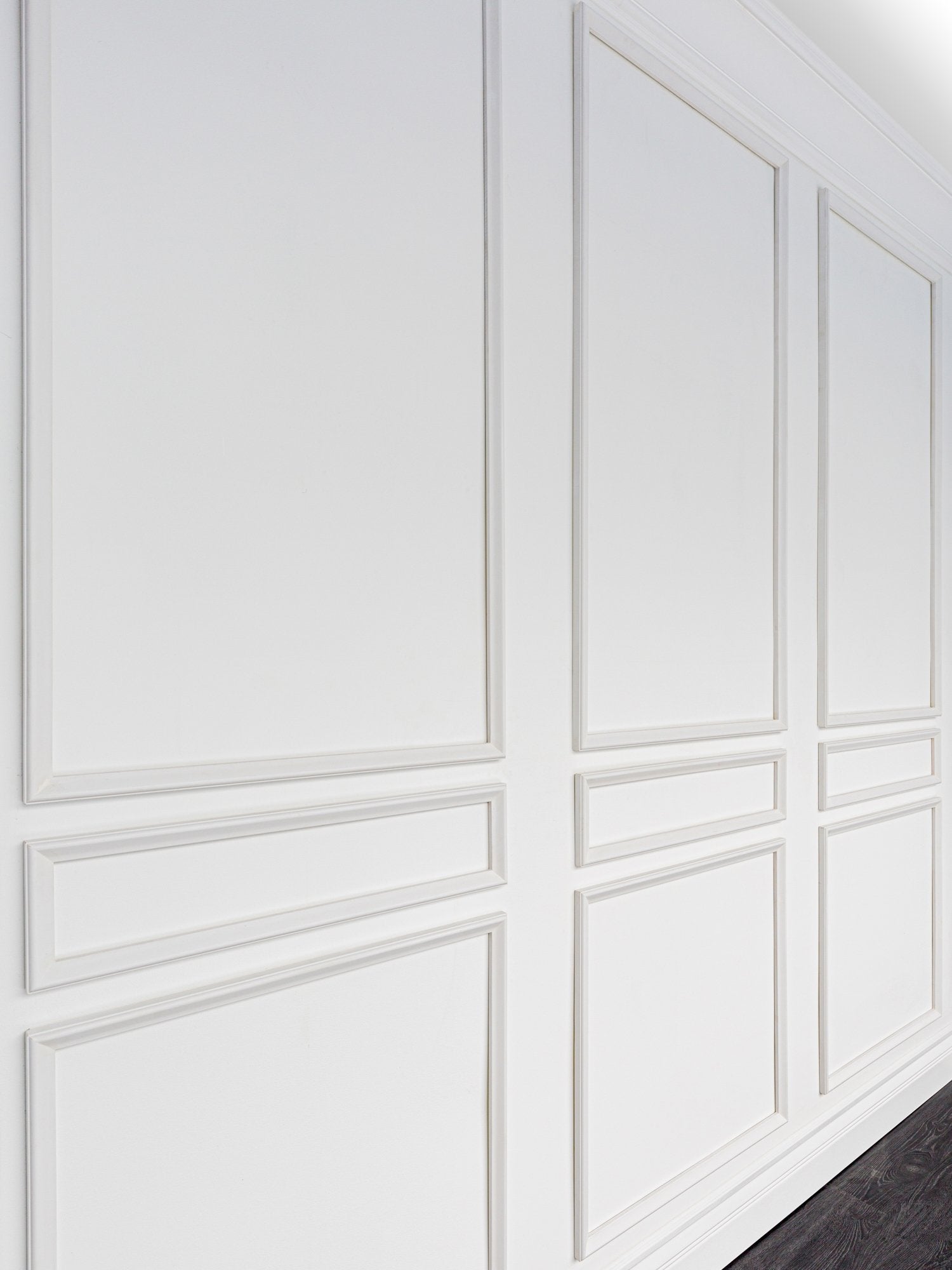 Peel & Stick Removable & Reusable ~ Nine Piece Self-Adhering Applied Wall Moulding Kit - Luxe Architectural