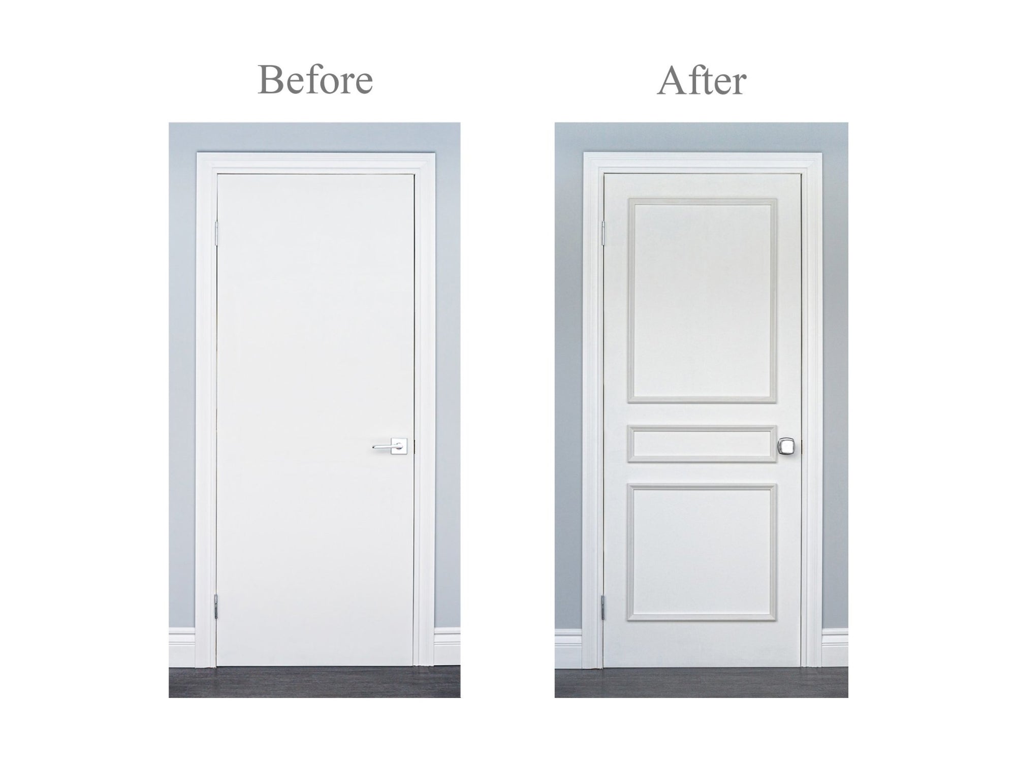 *SALE* Three Piece Self-Adhering Door Moulding Kit - Luxe Architectural