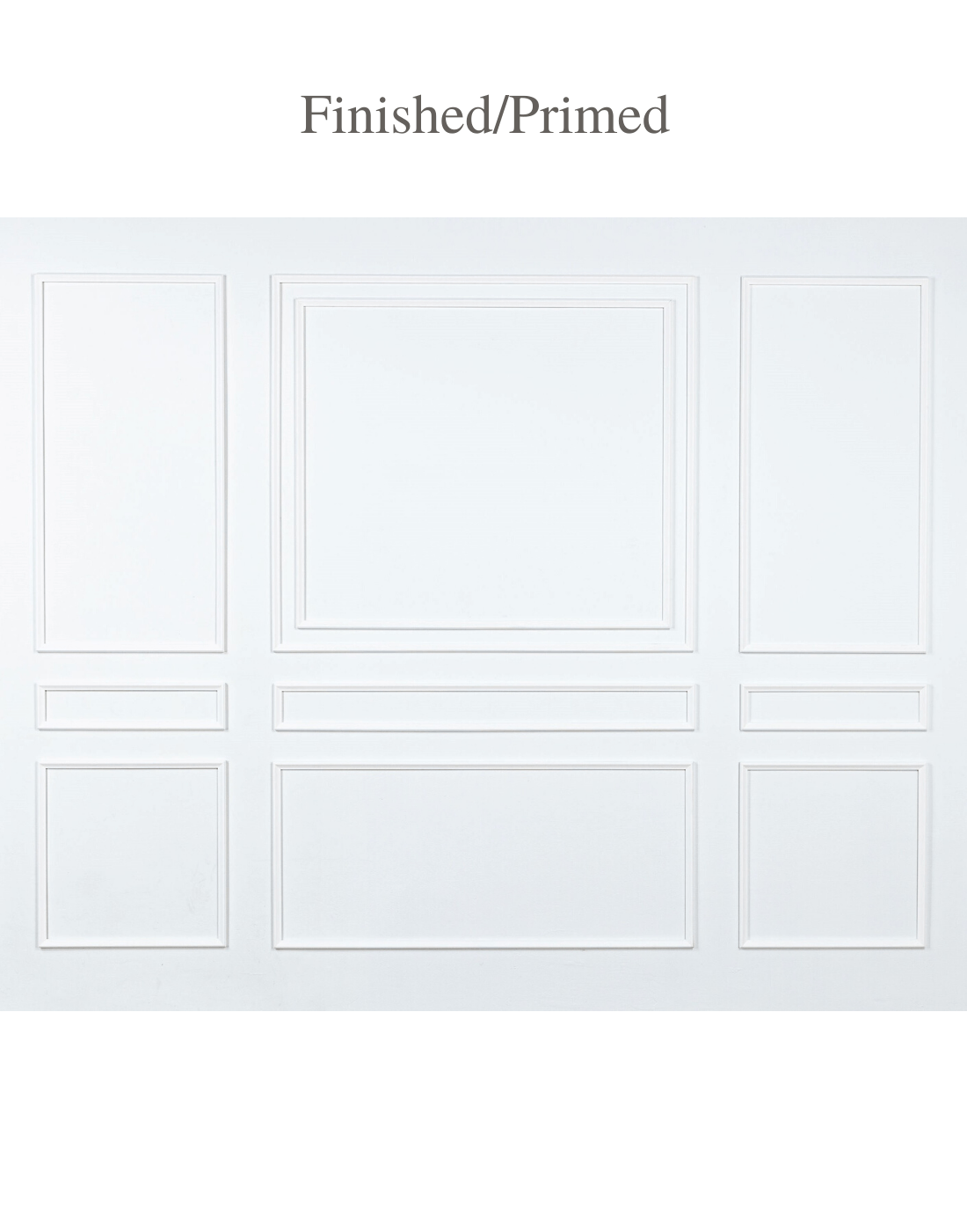 Peel and Stick Moulding Ten Piece Self-Adhering Applied Moulding Kit for Walls - Luxe Architectural